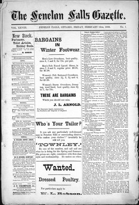 Fenelon Falls Gazette, 16 Feb 1900