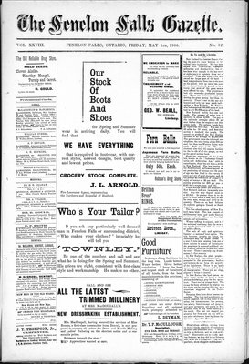 Fenelon Falls Gazette, 4 May 1900