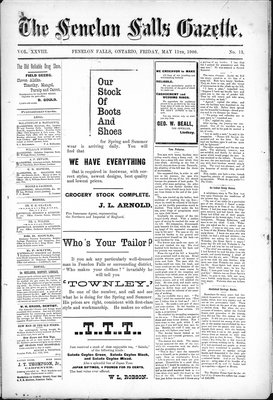 Fenelon Falls Gazette, 11 May 1900