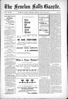 Fenelon Falls Gazette, 18 May 1900