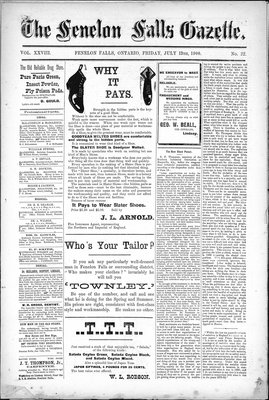 Fenelon Falls Gazette, 13 Jul 1900