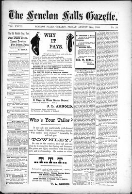 Fenelon Falls Gazette, 24 Aug 1900