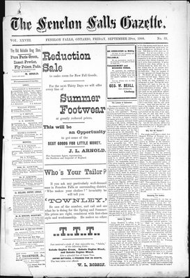 Fenelon Falls Gazette, 28 Sep 1900