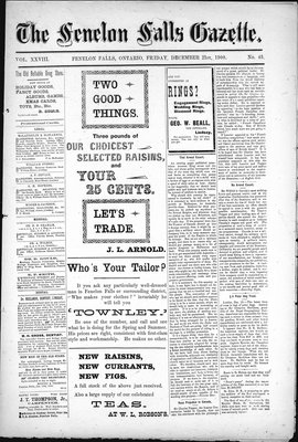 Fenelon Falls Gazette, 21 Dec 1900