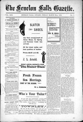 Fenelon Falls Gazette, 28 Mar 1902