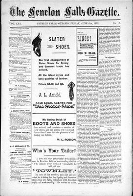 Fenelon Falls Gazette, 6 Jun 1902