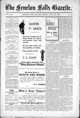 Fenelon Falls Gazette, 20 Jun 1902