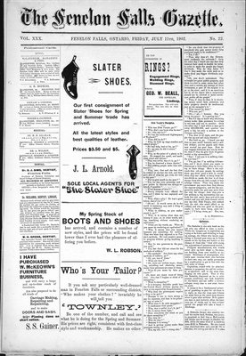 Fenelon Falls Gazette, 11 Jul 1902