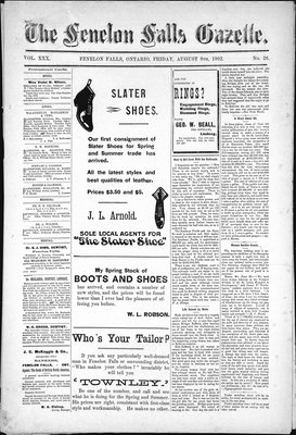 Fenelon Falls Gazette, 8 Aug 1902