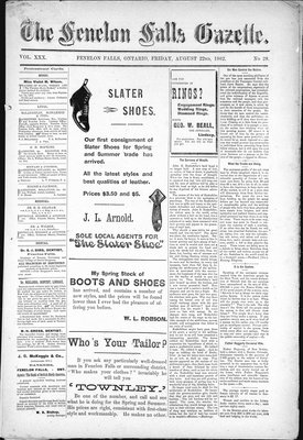 Fenelon Falls Gazette, 22 Aug 1902