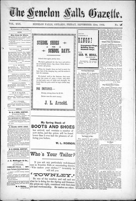 Fenelon Falls Gazette, 12 Sep 1902