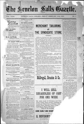 Fenelon Falls Gazette, 15 Feb 1895