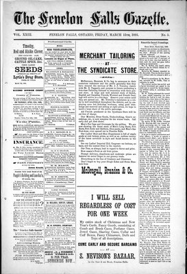 Fenelon Falls Gazette, 15 Mar 1895