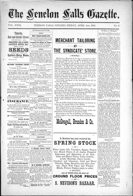 Fenelon Falls Gazette, 5 Apr 1895