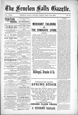 Fenelon Falls Gazette, 10 May 1895