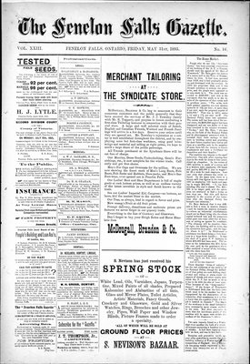 Fenelon Falls Gazette, 31 May 1895