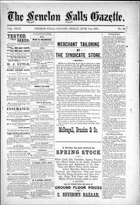 Fenelon Falls Gazette, 7 Jun 1895