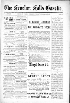 Fenelon Falls Gazette, 21 Jun 1895