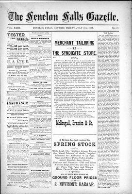 Fenelon Falls Gazette, 5 Jul 1895