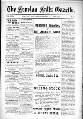 Fenelon Falls Gazette, 19 Jul 1895