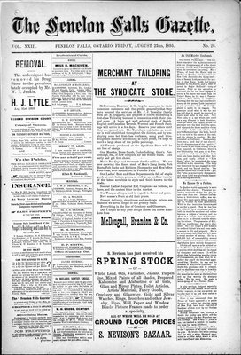 Fenelon Falls Gazette, 23 Aug 1895