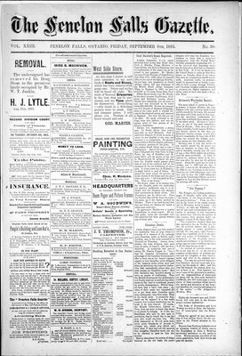 Fenelon Falls Gazette, 6 Sep 1895