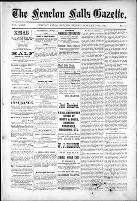 Fenelon Falls Gazette, 10 Jan 1896