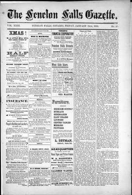 Fenelon Falls Gazette, 24 Jan 1896