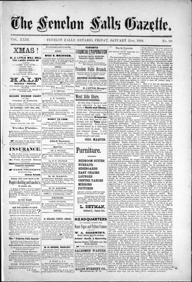 Fenelon Falls Gazette, 31 Jan 1896