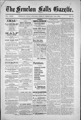 Fenelon Falls Gazette, 14 Feb 1896