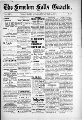 Fenelon Falls Gazette, 1 May 1896