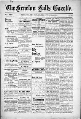 Fenelon Falls Gazette, 8 May 1896