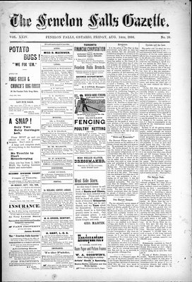 Fenelon Falls Gazette, 14 Aug 1896