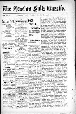 Fenelon Falls Gazette, 4 Dec 1896