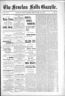 Fenelon Falls Gazette, 5 Feb 1897