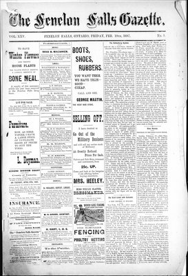 Fenelon Falls Gazette, 19 Feb 1897