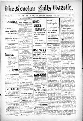 Fenelon Falls Gazette, 20 Aug 1897