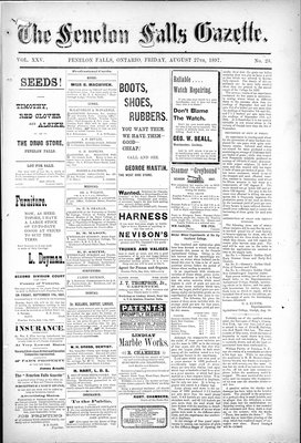 Fenelon Falls Gazette, 27 Aug 1897