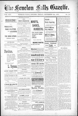 Fenelon Falls Gazette, 3 Sep 1897