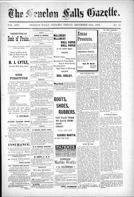 Fenelon Falls Gazette, 10 Dec 1897