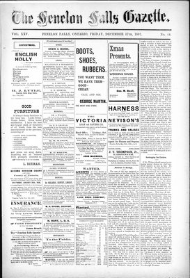 Fenelon Falls Gazette, 17 Dec 1897