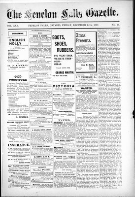 Fenelon Falls Gazette, 24 Dec 1897