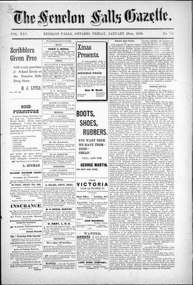 Fenelon Falls Gazette, 28 Jan 1898