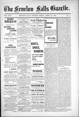 Fenelon Falls Gazette, 1 Apr 1898