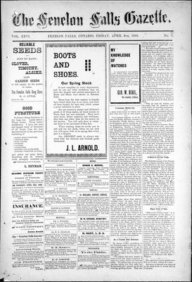 Fenelon Falls Gazette, 8 Apr 1898