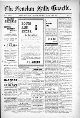 Fenelon Falls Gazette, 22 Apr 1898