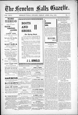 Fenelon Falls Gazette, 29 Apr 1898