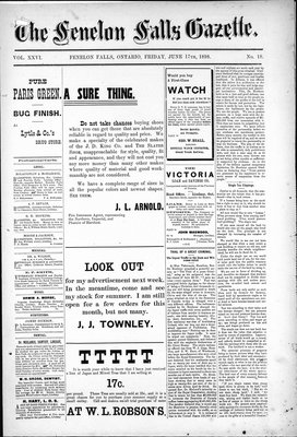 Fenelon Falls Gazette, 17 Jun 1898