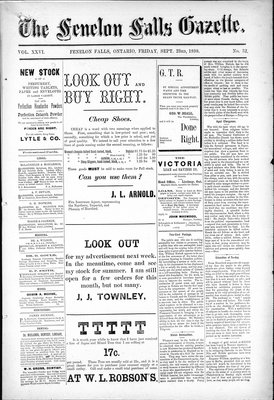 Fenelon Falls Gazette, 23 Sep 1898