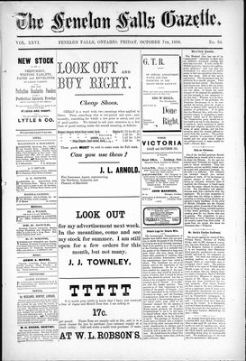 Fenelon Falls Gazette, 7 Oct 1898